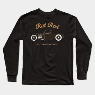 Rat Rod Vintage Hot Rod Long Sleeve T-Shirt